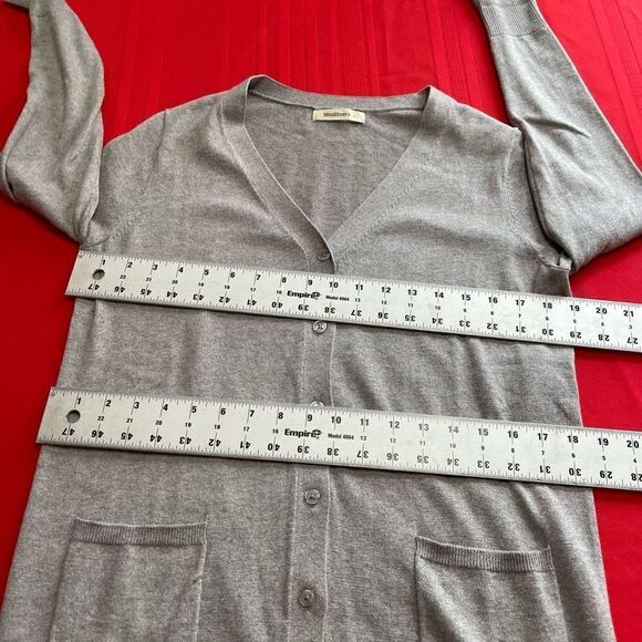 Woolovers Lot Of 2 Organic Cotton Silk Cardigan Sweaters Size Small - Picture 8 of 16